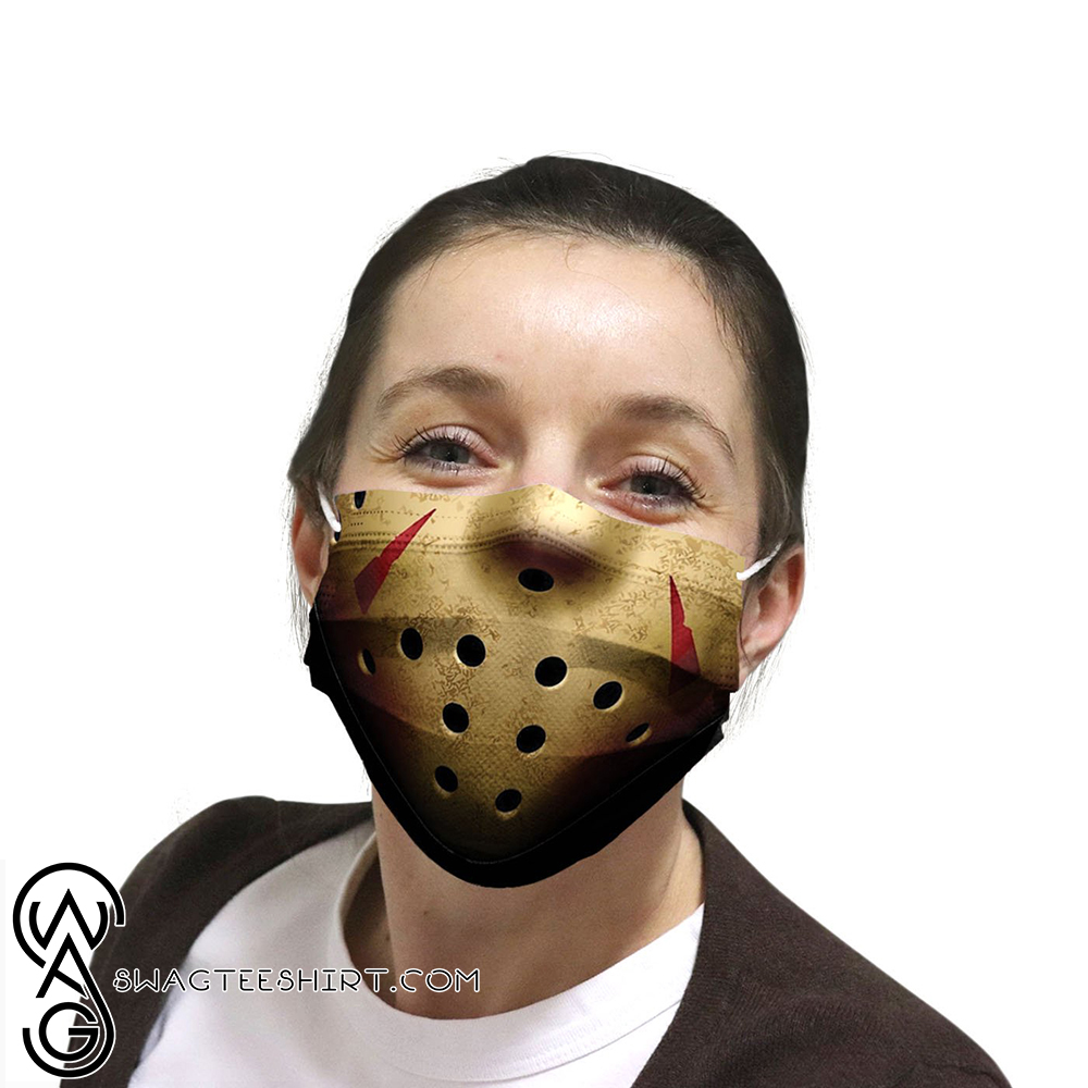 Jason voorhees friday the 13th anti pollution face mask - maria