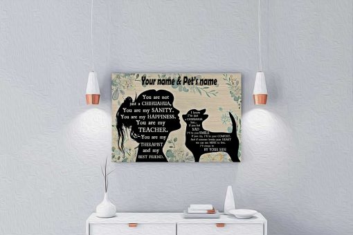 You are not just a Chihuahua personalized horizontal poster