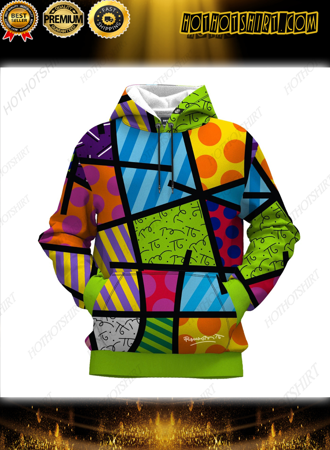 Color Landscape Hoodie