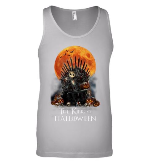 Jack king halloween tank top