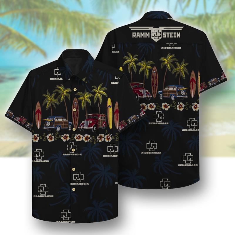 Rammstein Beach hawaiian shirt