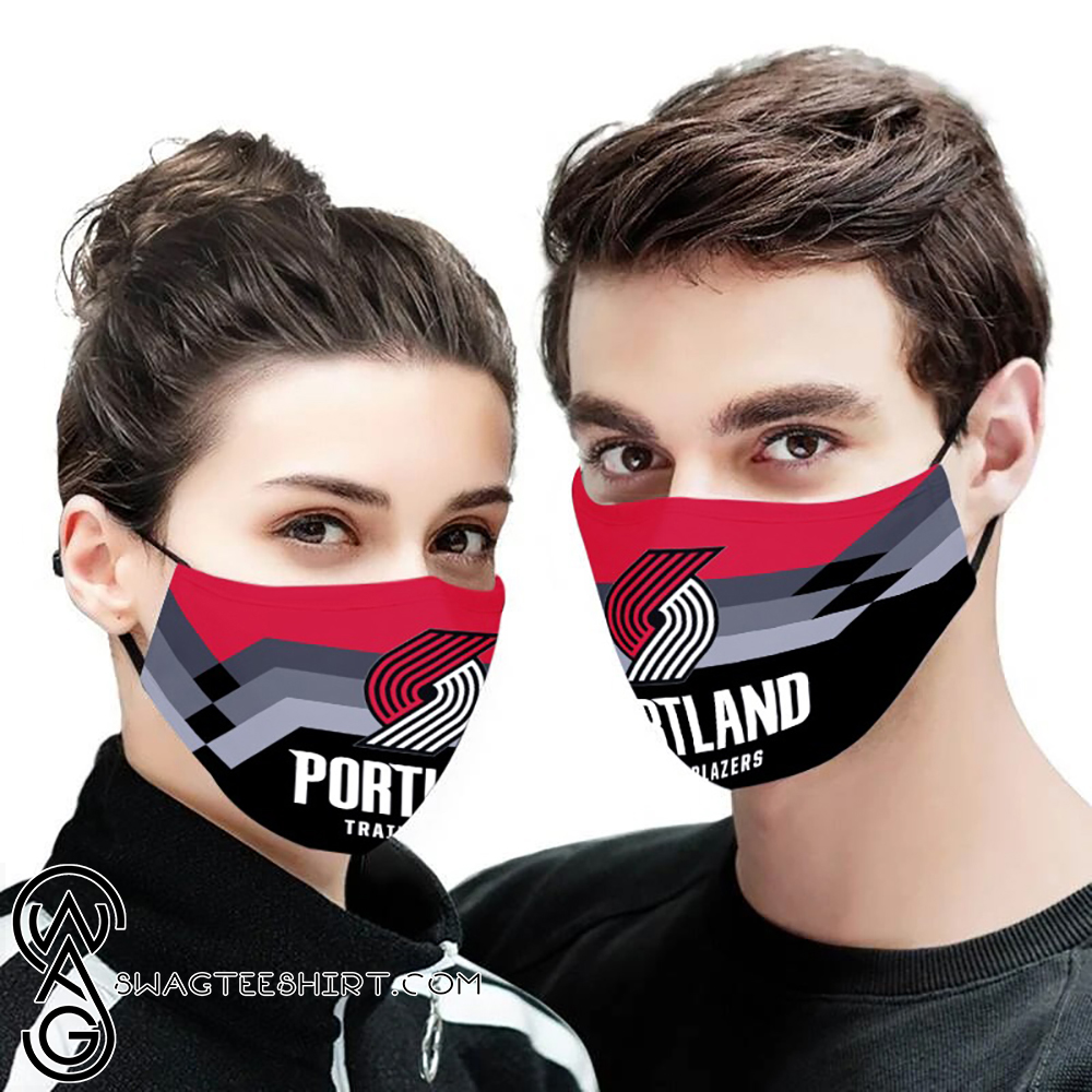 NBA portland trail blazers anti pollution face mask - maria