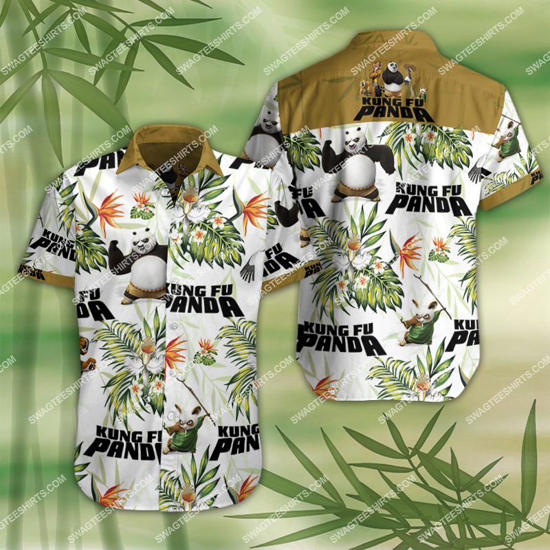 kung fu panda movie all over print hawaiian shirt 2