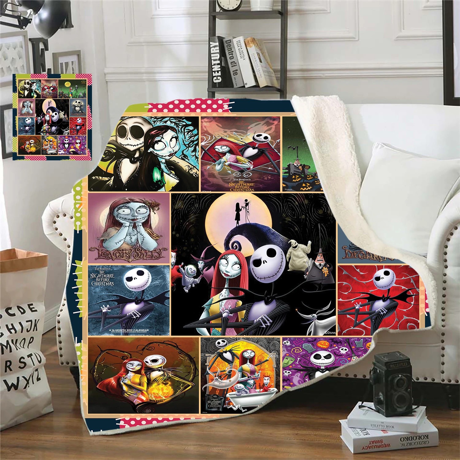 Disney The Nightmare Before Christmas Characters Bedding Set – Hothot 010621