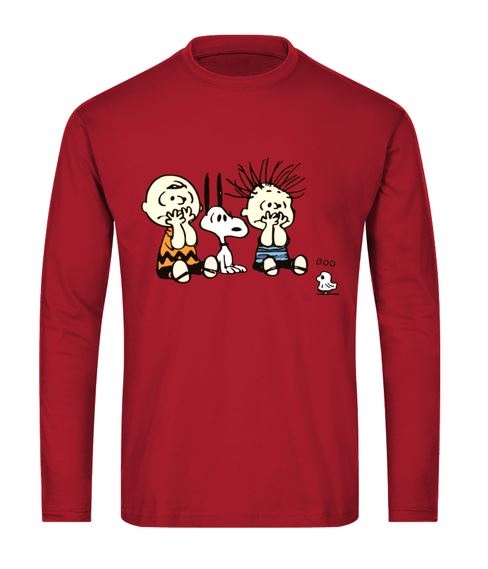 Snoopy Halloween boo long sleeve shirt