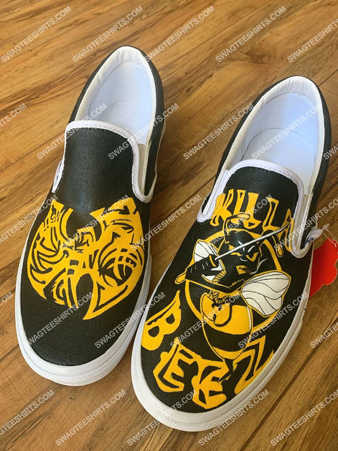 [highest selling] wu tang clan band all over print slip on shoes – maria