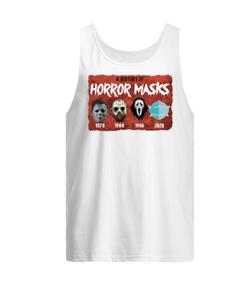 History horror masks tank top