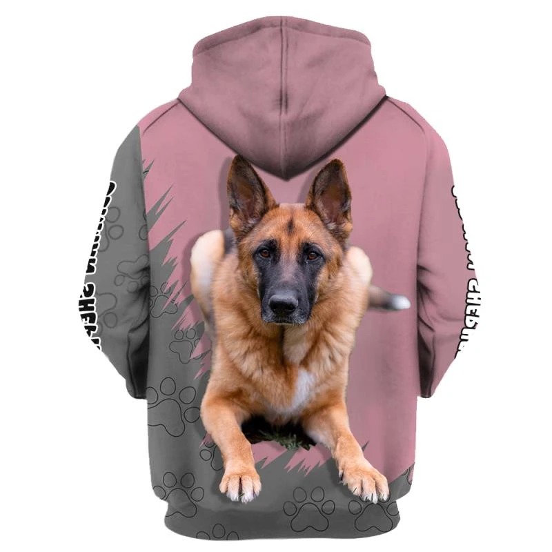 Here's to the women that can't imagine life without German Shepherd 3D Hoodie 1