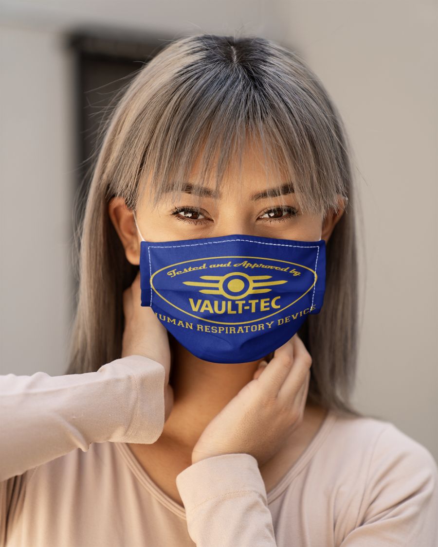 Tested and approved by vault-tec face mask 1