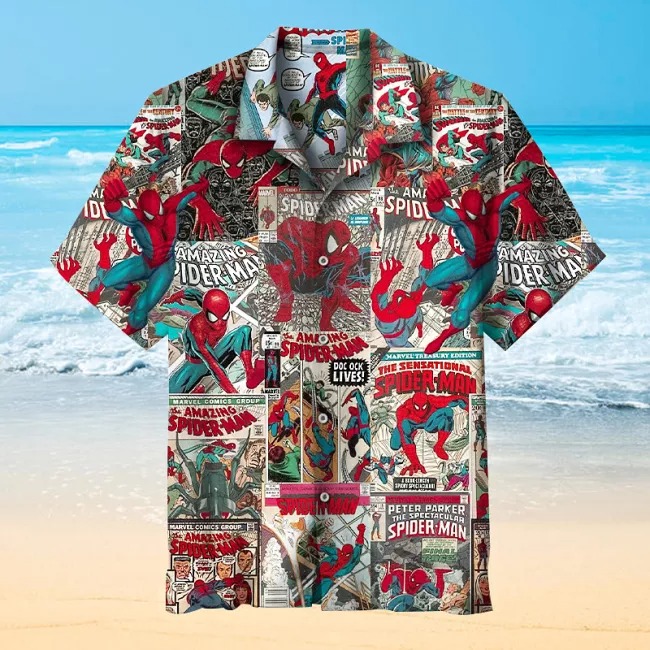 Spider-Man Commemorative Hawaiian Shirt