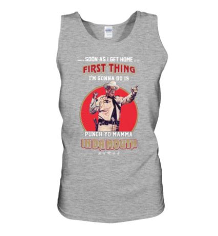 Punch yo mama tank top