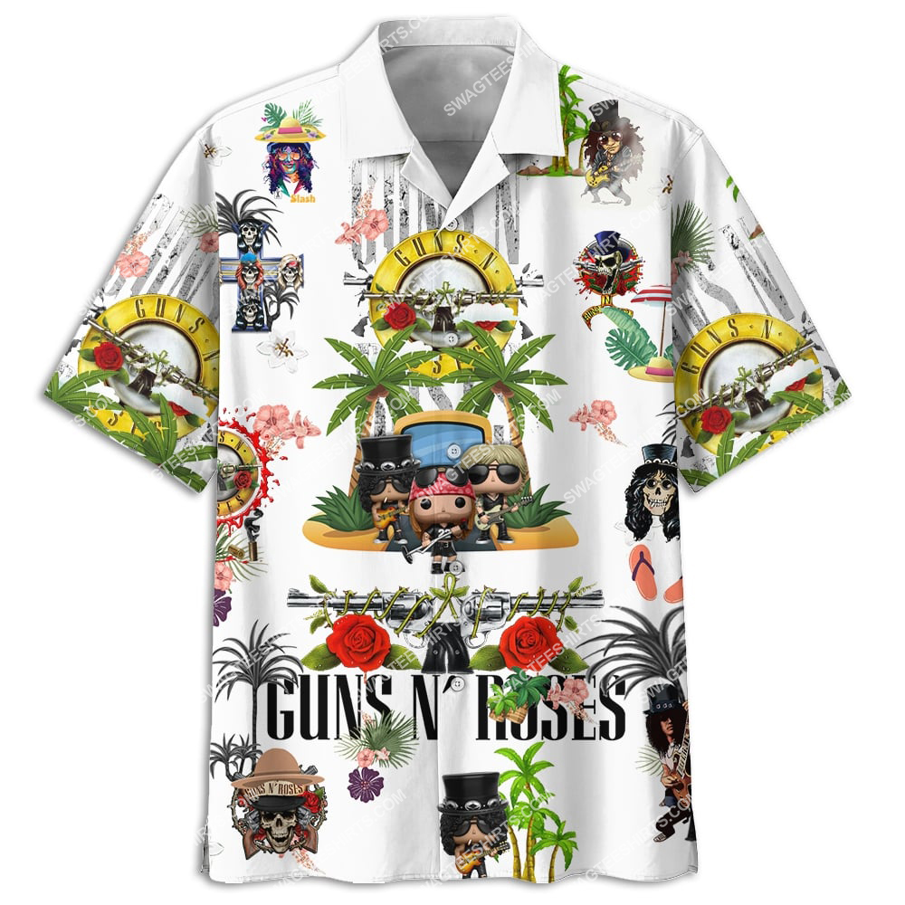 guns n' roses band full printing hawaiian shirt 3(1)