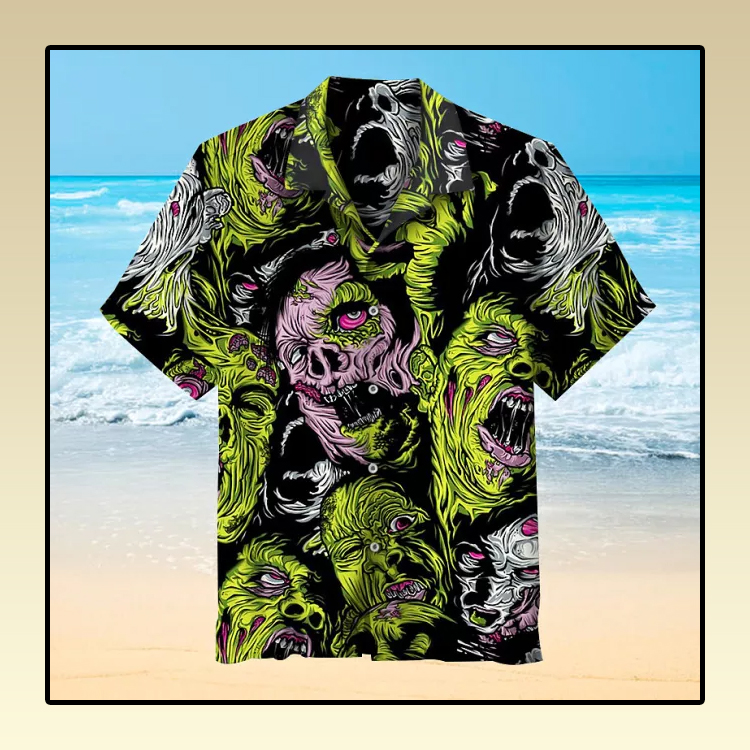 Zombie Commemorative Hawaiian Shirt2