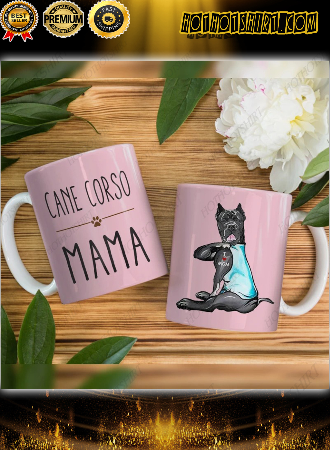 Cane Corso Dog Mom Mug