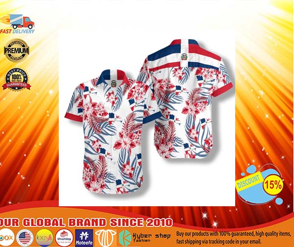 Dominican proud Hawaiian shirt