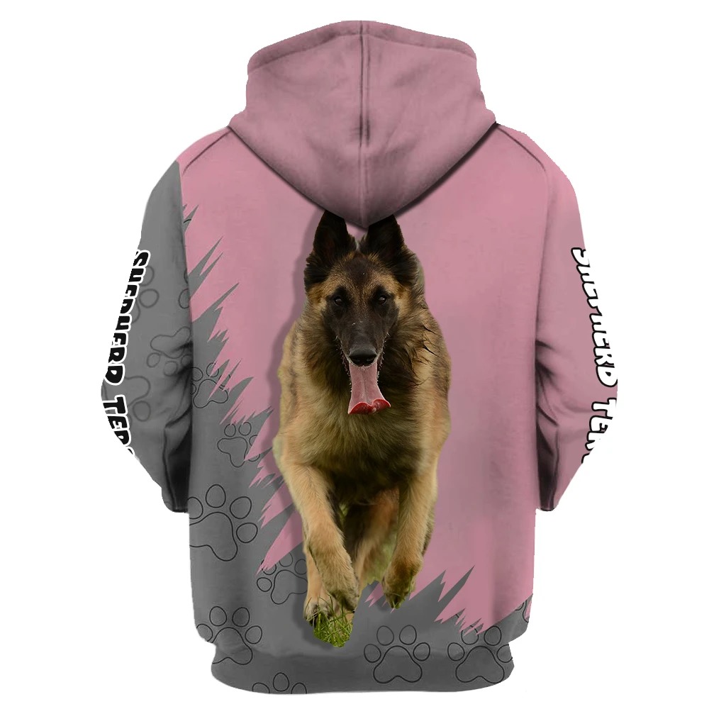 Here's to the women that can't imagine life without Shepherd Tervuren 3D Hoodie 1