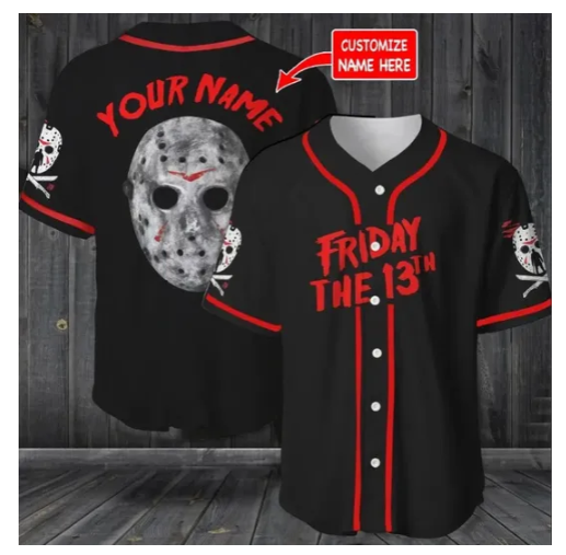 Jason Voorhees Friday the 13th Jersey Baseball – LIMITED EDITION