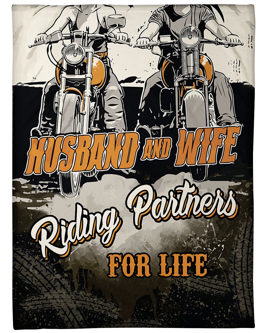 Husband and wife riding partners blanket 1