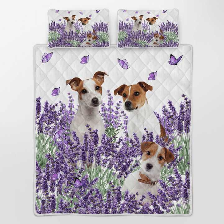 Jack Russell Lavender Bedding Set-LIMITED EDITION