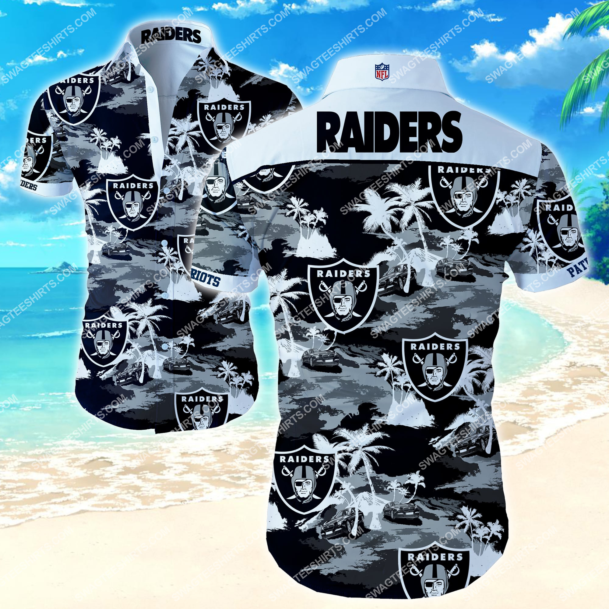 [highest selling] the las vegas raiders champions summer hawaiian shirt – maria