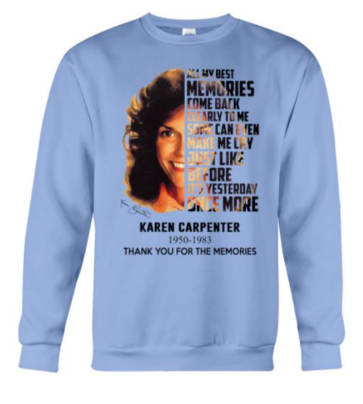 Karen Carpenter best memories sweater