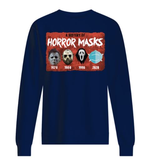 History horror masks sweater