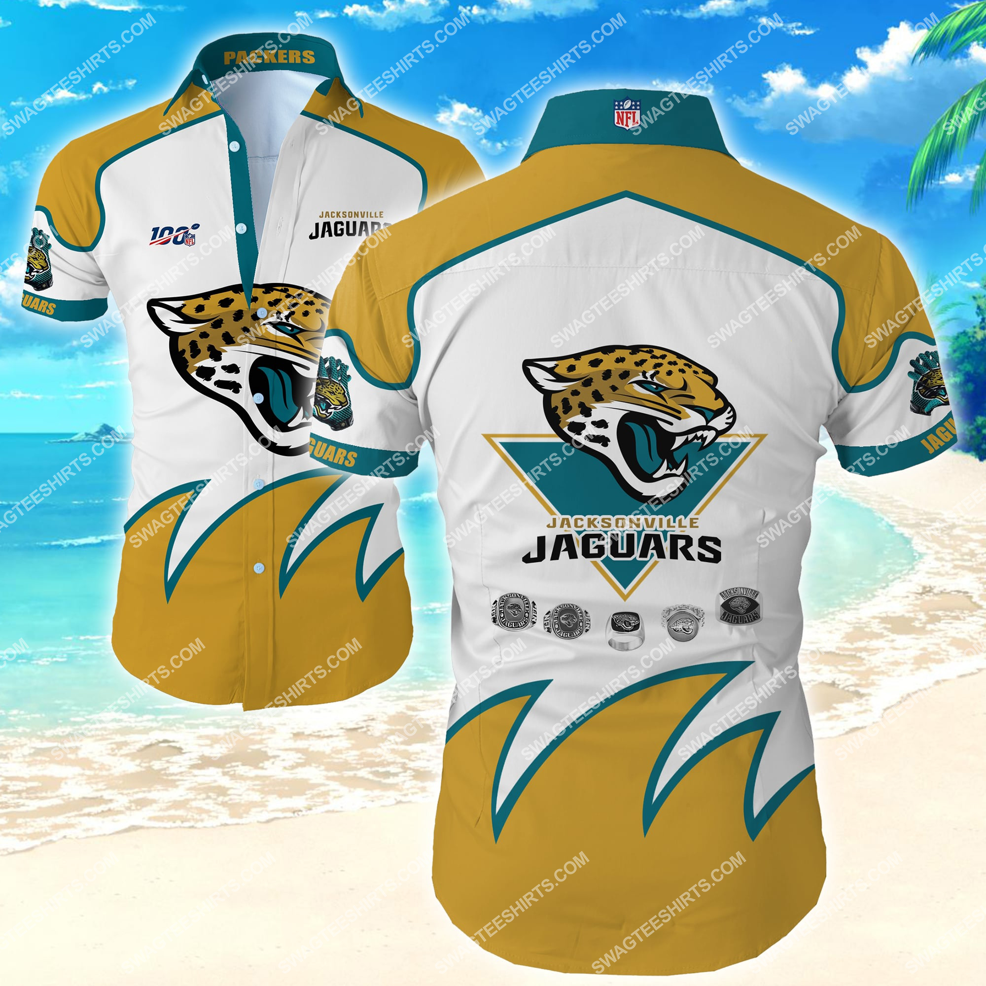 [highest selling] national football league jacksonville jaguars team hawaiian shirt – maria