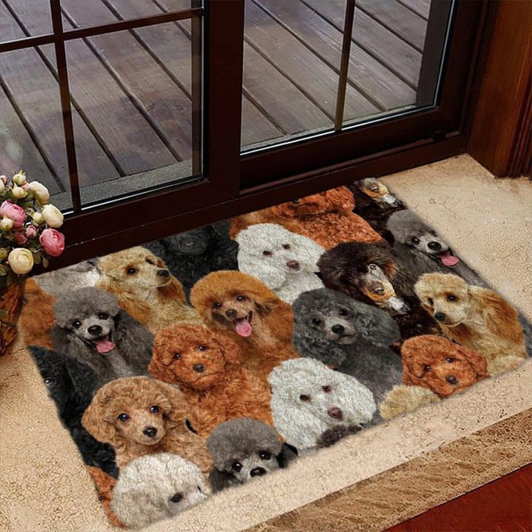 A Bunch Of Poodles Doormat