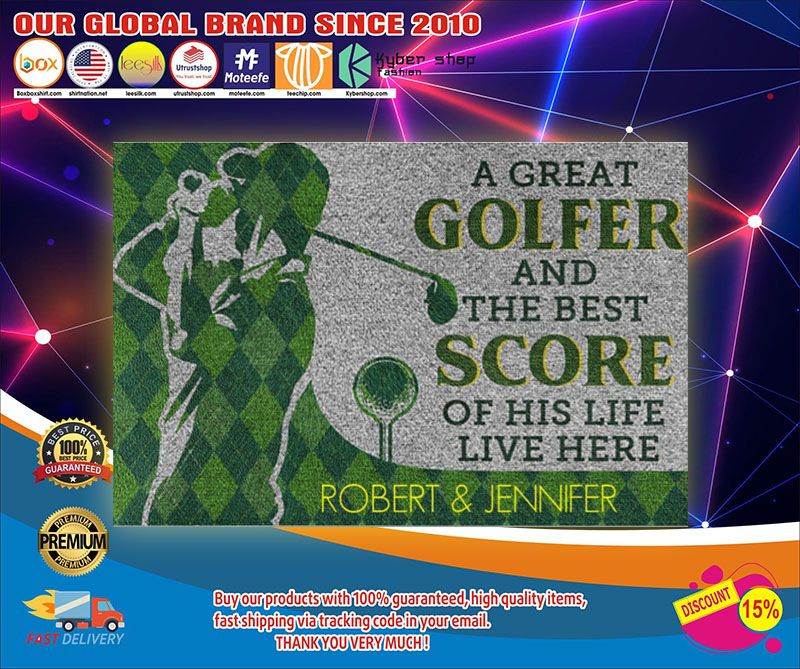 A great golfer and the best score of his life live here doormat4