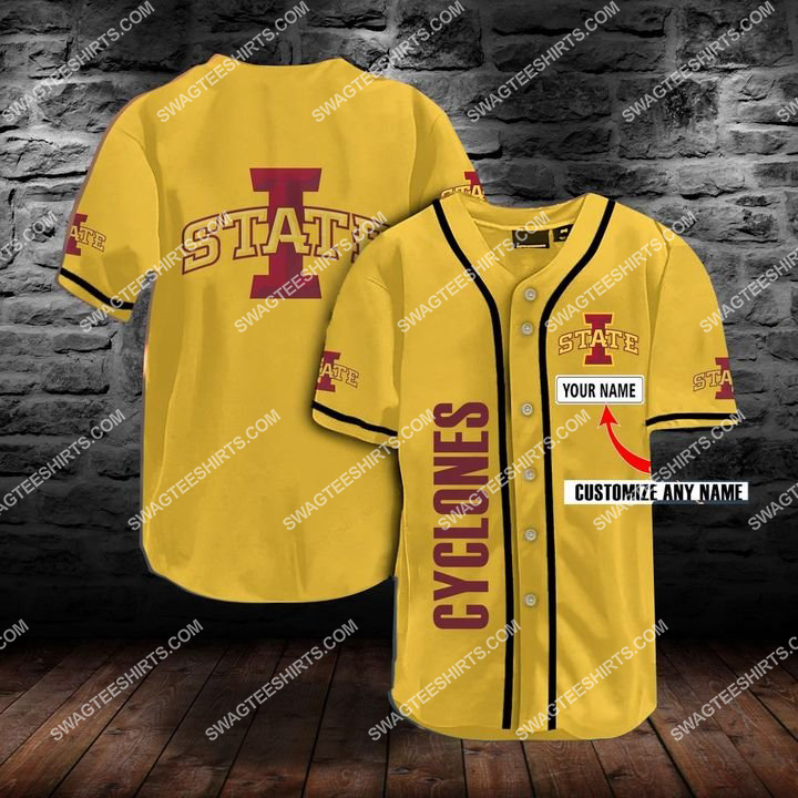 [highest selling] custom name the iowa state cyclones team full printing baseball jersey – maria