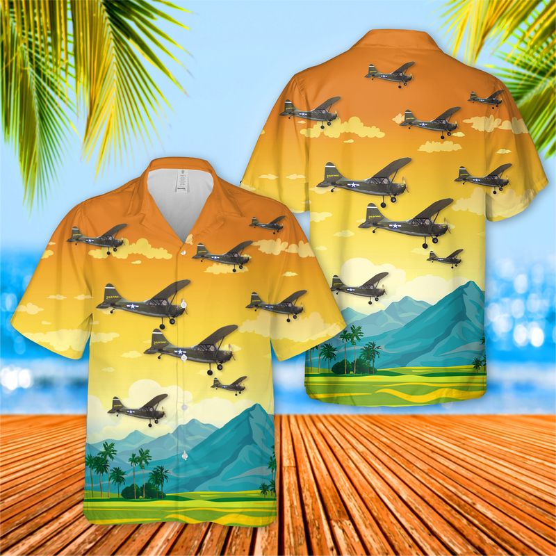Us air force stinson l-5 sentinel hawaiian shirt – LIMITED EDITION