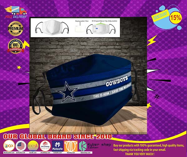 Dallas Cowboys face mask – LIMITED EDITION