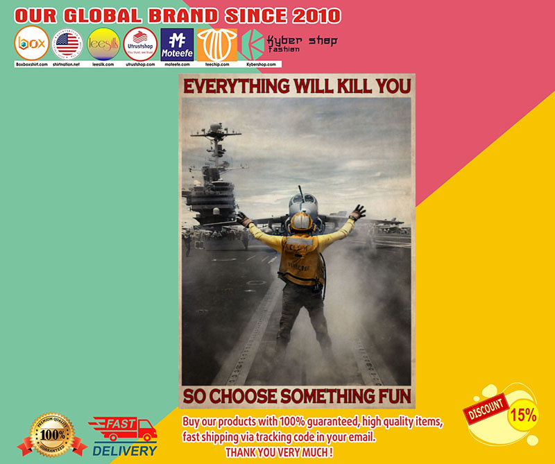 Aircraft Marshalling everything will kill you so choose something fun poster2