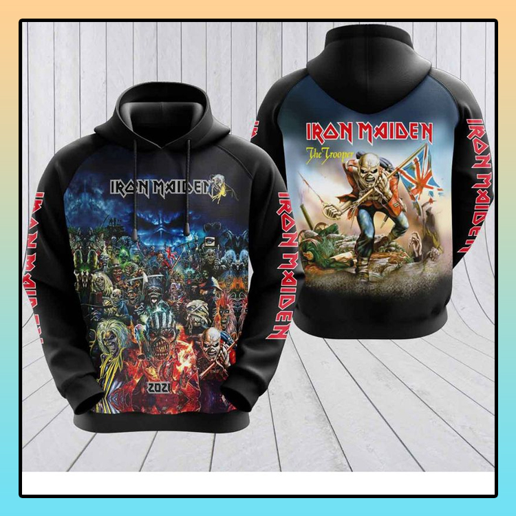 Iron Maiden The Trooper N hoodie3