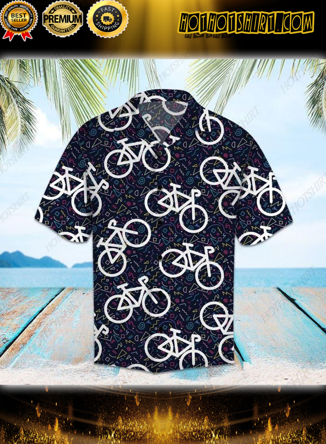 Amazing Biking Hawaiian Shirt 2