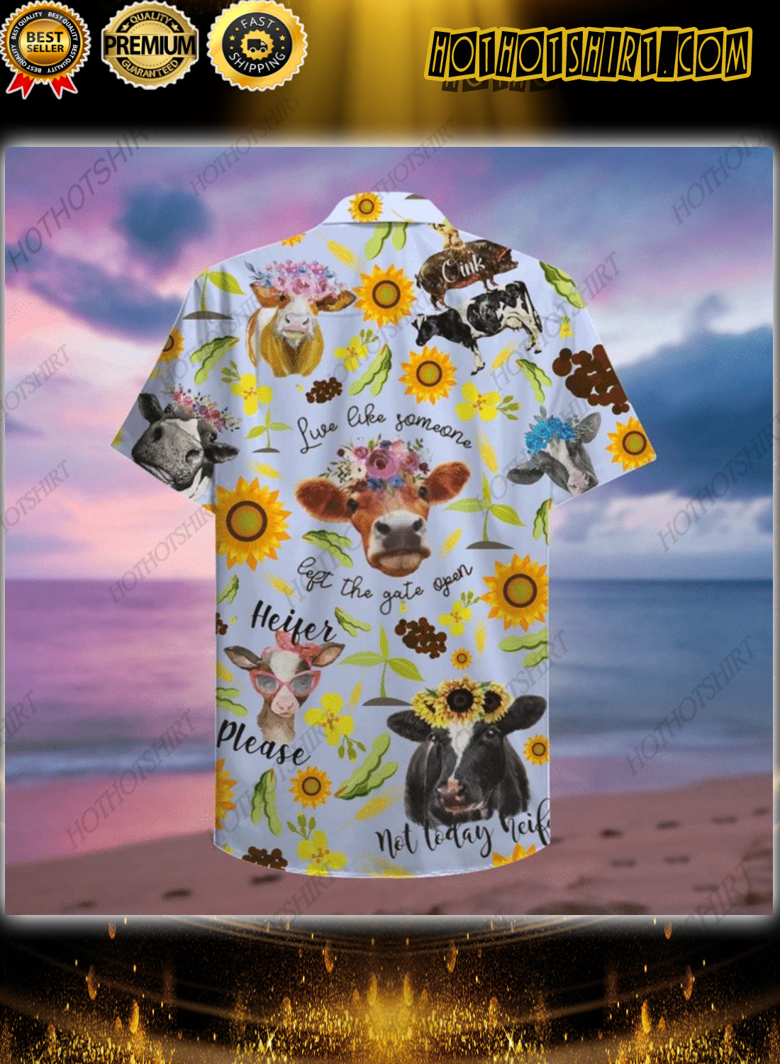 Amazing Farm Heifer Lover Hawaiian Shirt 2