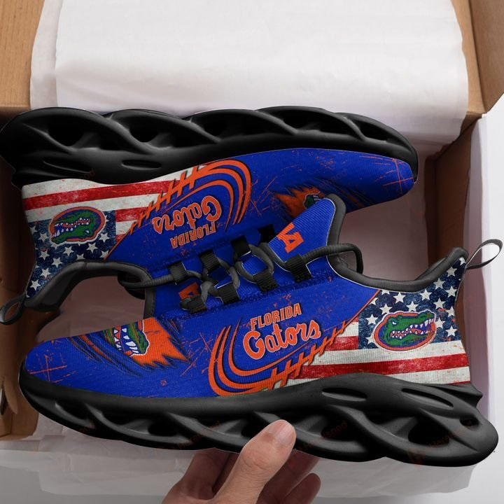 America flag NCAA Florida Gators max soul shoes