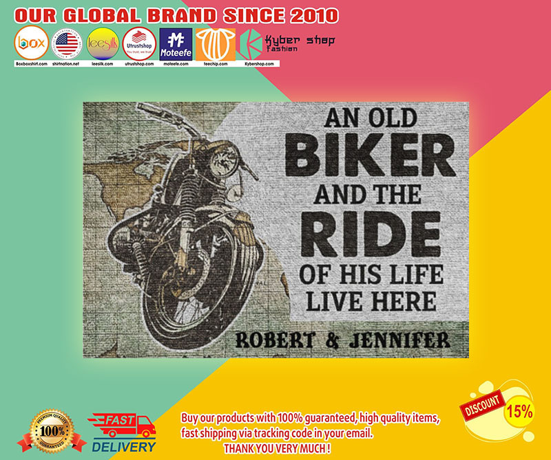 An old biker and the ride of his life live here doormat2