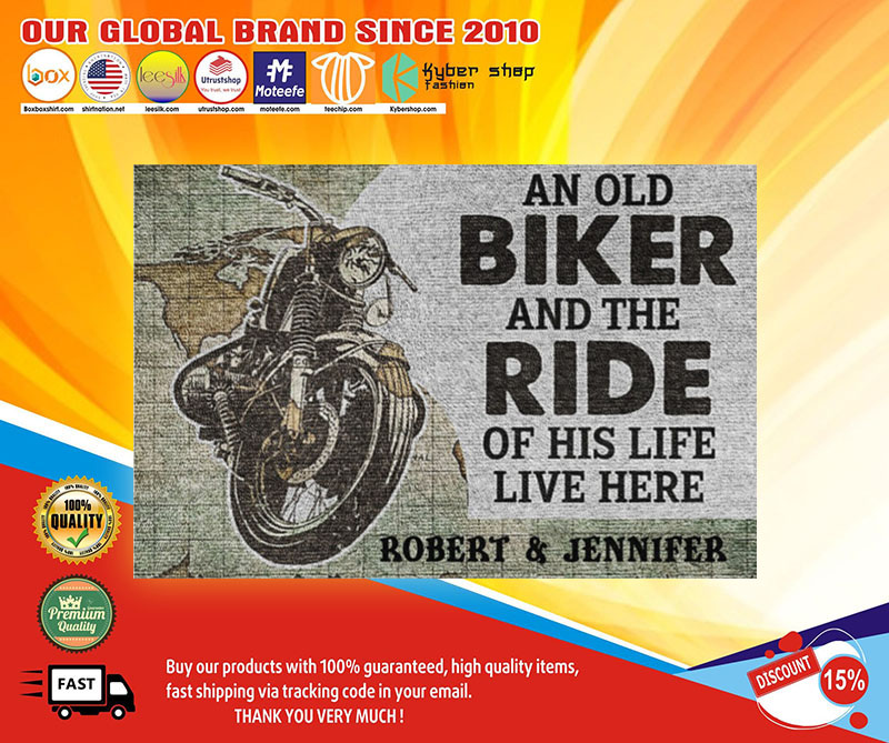 An old biker and the ride of his life live here doormat4