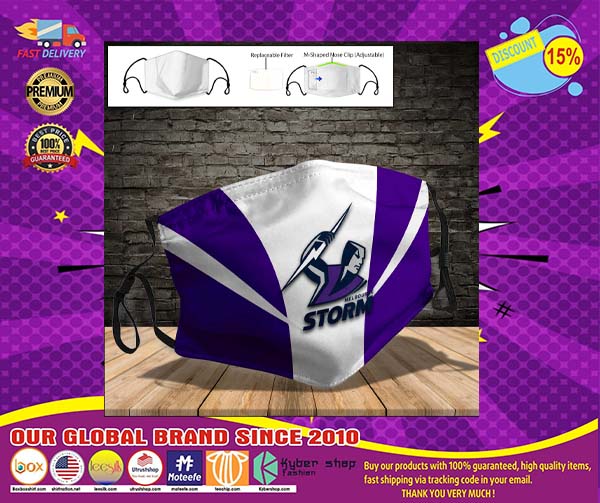 Melbourne Storm face mask14