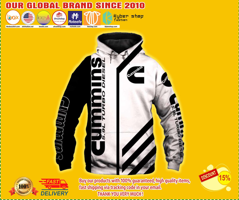 Cummins Turbo Diesel 3D Hoodie 1