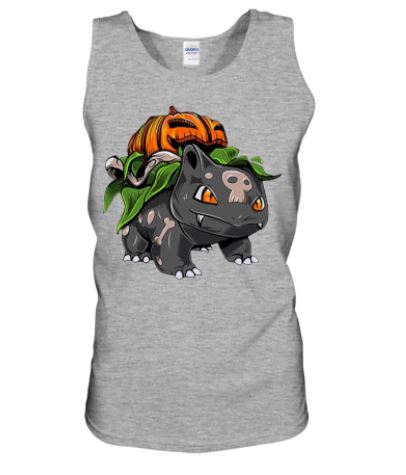 Pokemon Bulbasaur pumpkin tank top