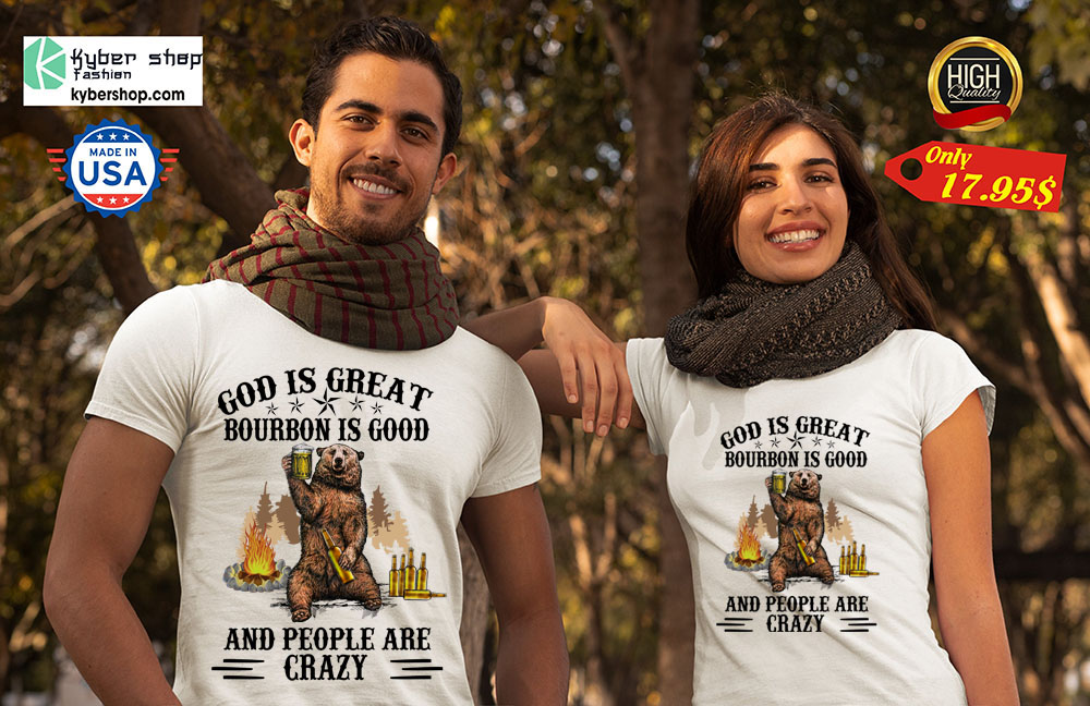 Bear God Is Great Beer Is Good And People Are Crazy Shirt 7