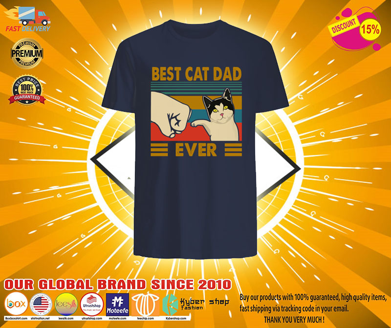 Best cat dad ever shirt5