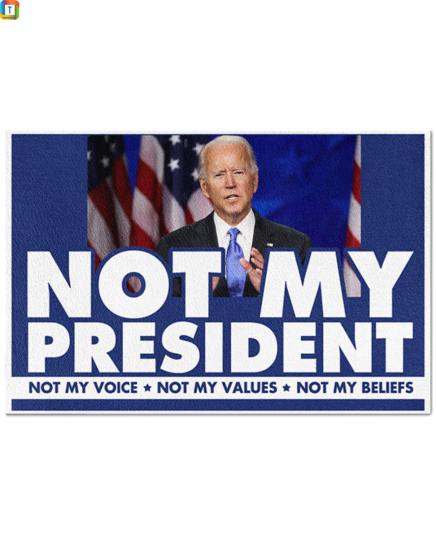 Biden not my president doormat