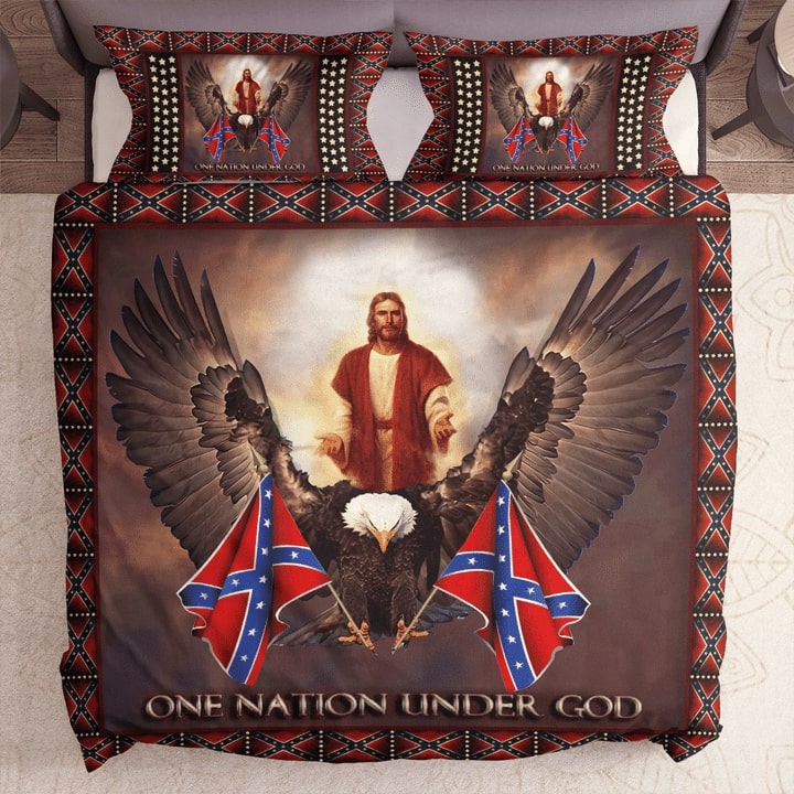 [best price] one nation under God bedding set - maria