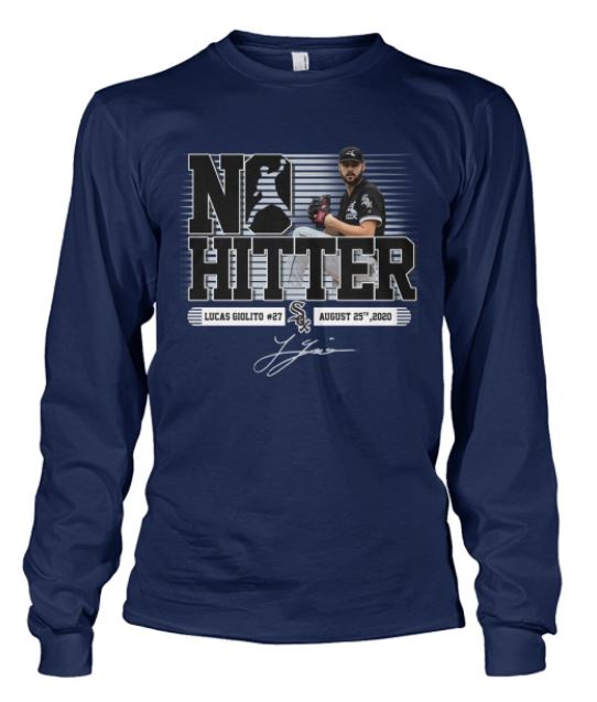 Lucas no hitter 27 long sleeve tee