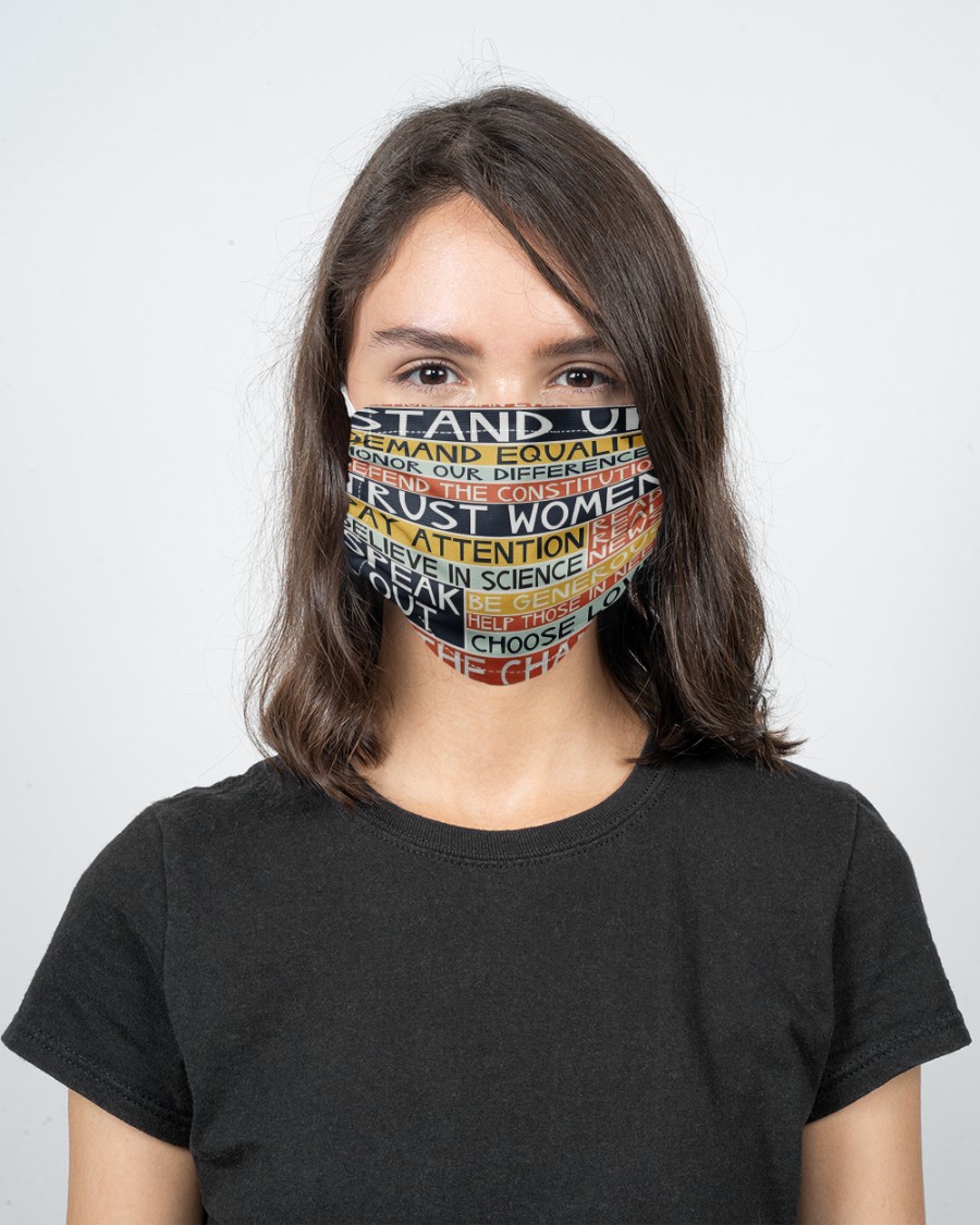 Women speak out face mask 3