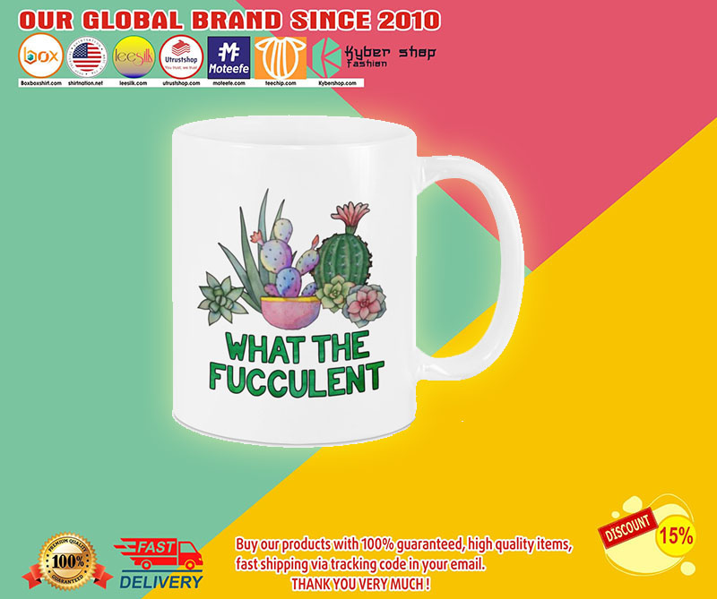 Cactus what the fucculent mug3