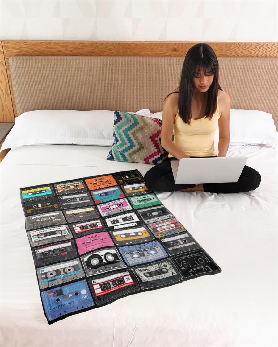 Cassette tapes blanket